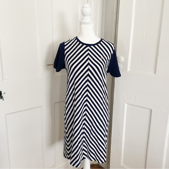 fred perry striped dress